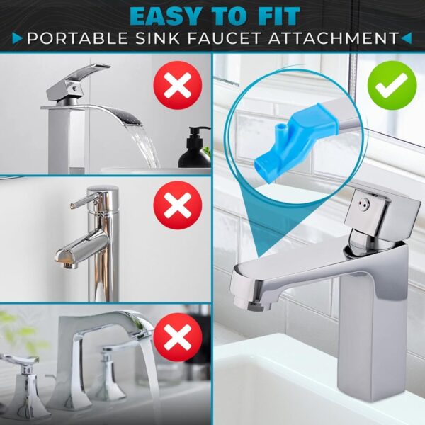 2 in 1 Faucet Extender Home Improvement - Image 6