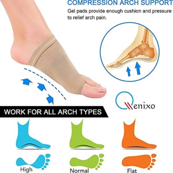 Arch Support Sleeve reusable Gel Pad Personal Care - Image 4