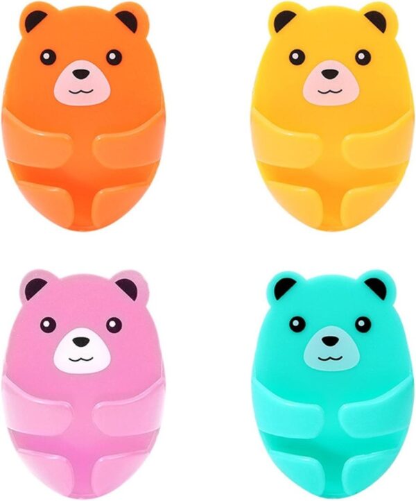 Plug Hook Wall Hooks Cute Bears Home & Kitchen - Image 7