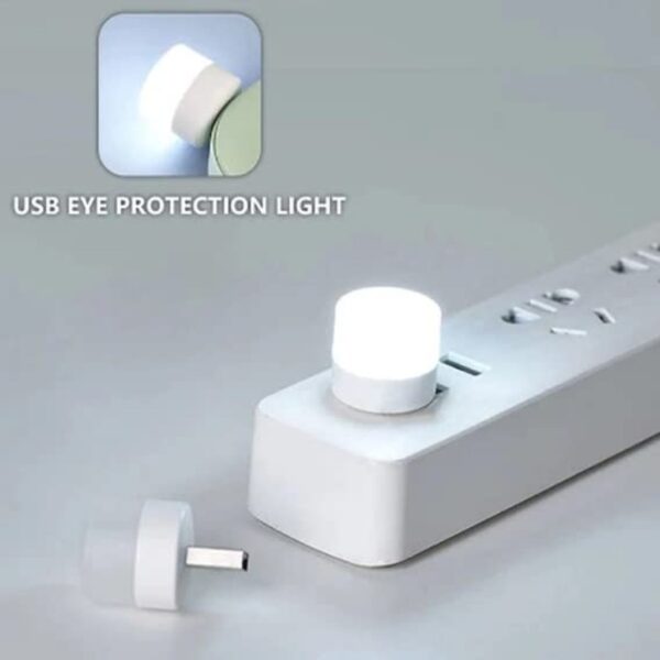USB Led Mini Night Light Home & Kitchen (Pack of  4) - Image 4