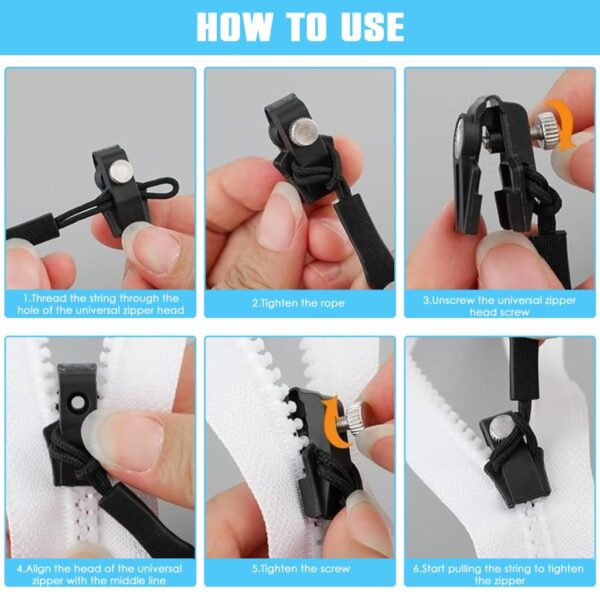 Universal Zipper Chain Puller Home Improvement - Image 2