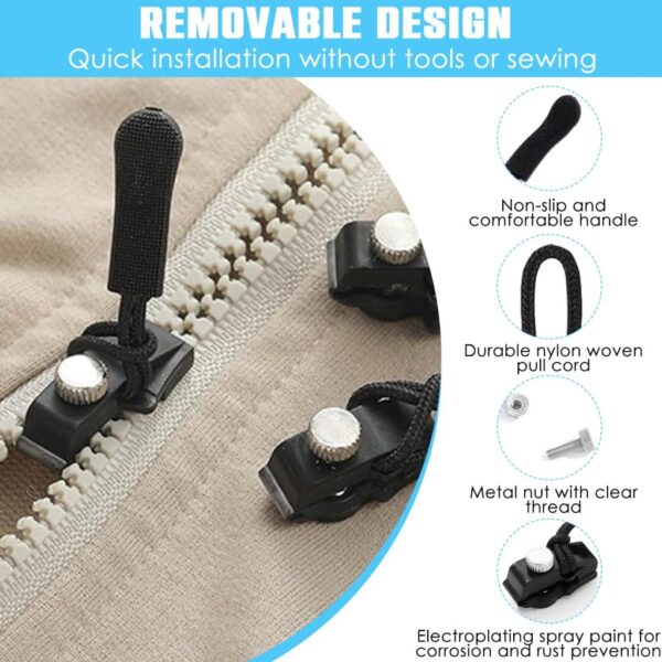 Universal Zipper Chain Puller Home Improvement - Image 3