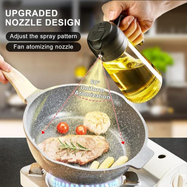 GLASS OIL SPRAY BOTTLE ( 210 ML ) - Image 5
