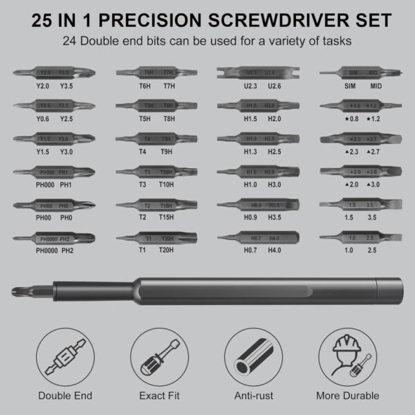 24 IN 1 SCREWDRIVER SET - Image 8