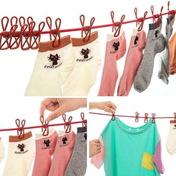 CLOTH LINE WITH CLIP - Image 3