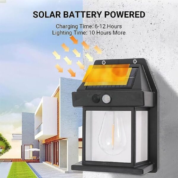 SOLAR WALL BULB LAMP OUTDOOR - Image 3